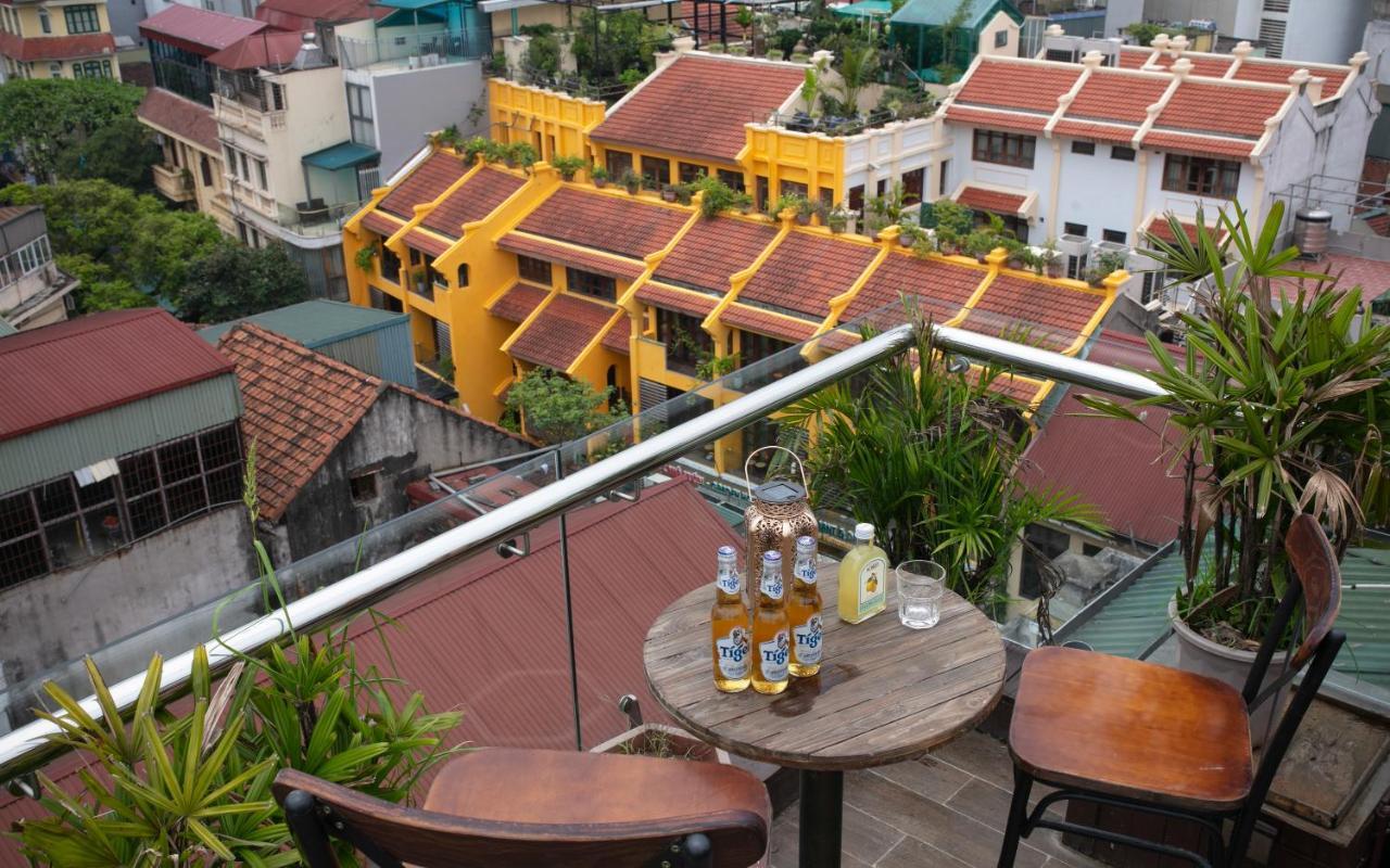 Downtown Hostel & Rooftop Bar Hanoi Esterno foto