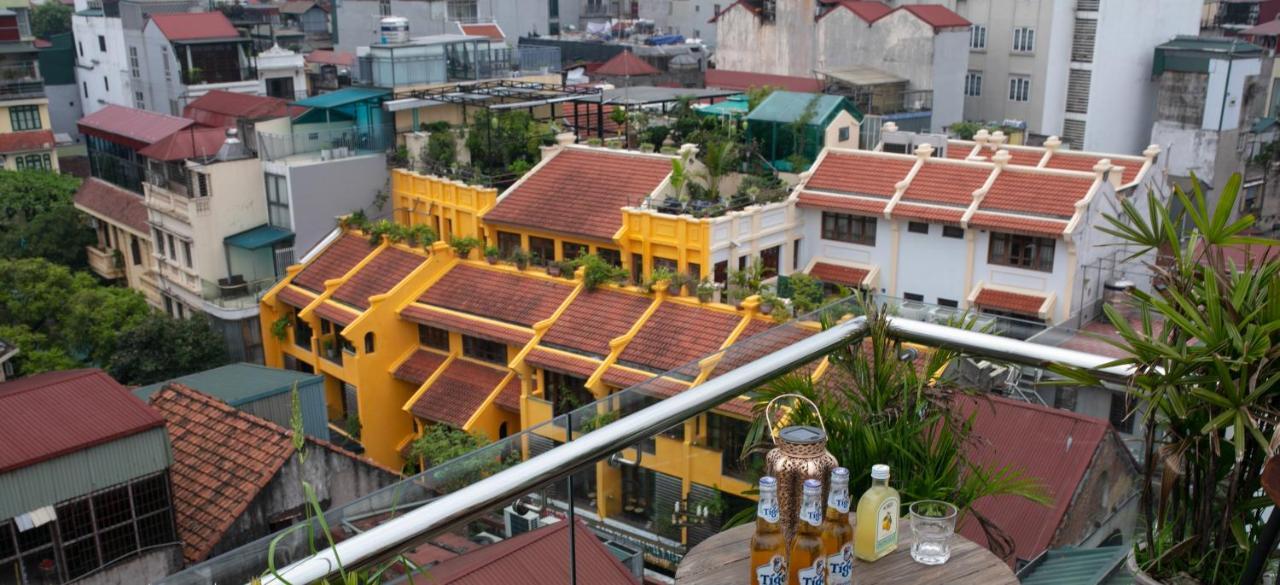 Downtown Hostel & Rooftop Bar Hanoi Esterno foto